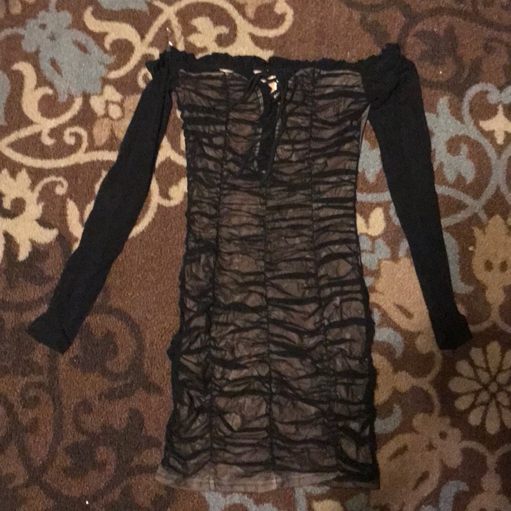 Black going out dress